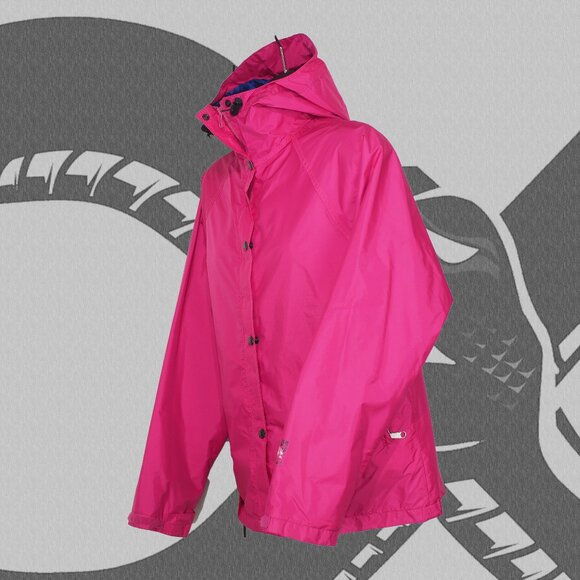 Vintage The North Face Gore-Tex Jacket 1980s Hot Pink Women's Medium Made in USA - Picture 2 of 7
